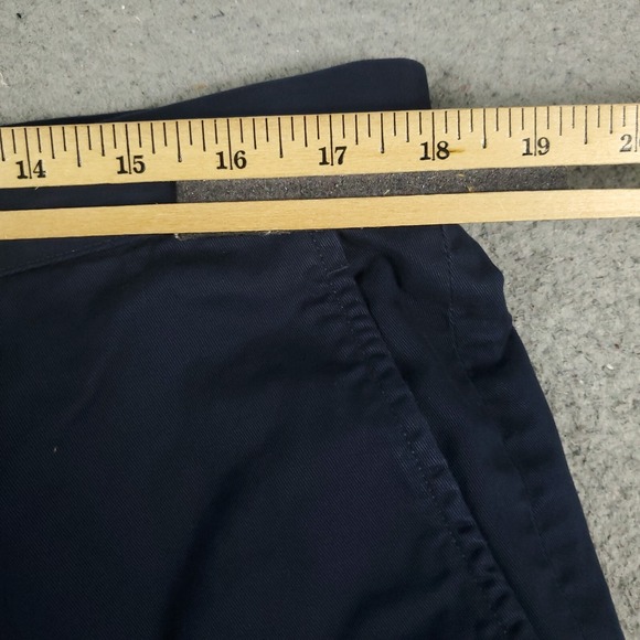 Ralph Lauren Shorts Mens Size 35 Blue Casual Flat Front Chino - Picture 4 of 9